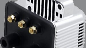 DRAG SPECIALTIES Single-Fire Ignition Coil - Chrome - Harley Davidson