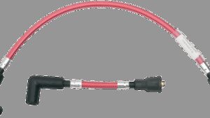 MAGNUM SHIELDING Spark Plug Wires - Candy Apple Red - '65-'99 FX/FL