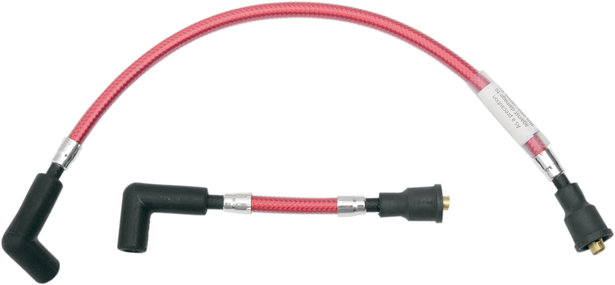 MAGNUM SHIELDING Spark Plug Wires - Candy Apple Red - '65-'99 FX/FL
