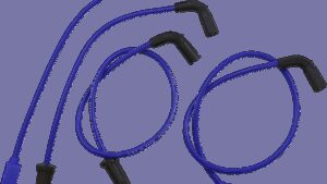 SUMAX Spark Plug Wire - 8 mm - Blue - FL