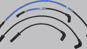 MAGNUM SHIELDING Spark Plug Wire Set - Blue - FL