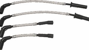 MAGNUM SHIELDING Spark Plug Wire Set - Polished Stainless - Softail