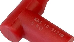 K&S TECHNOLOGIES Spark Plug Cover - Resistor - 14 mm - Red