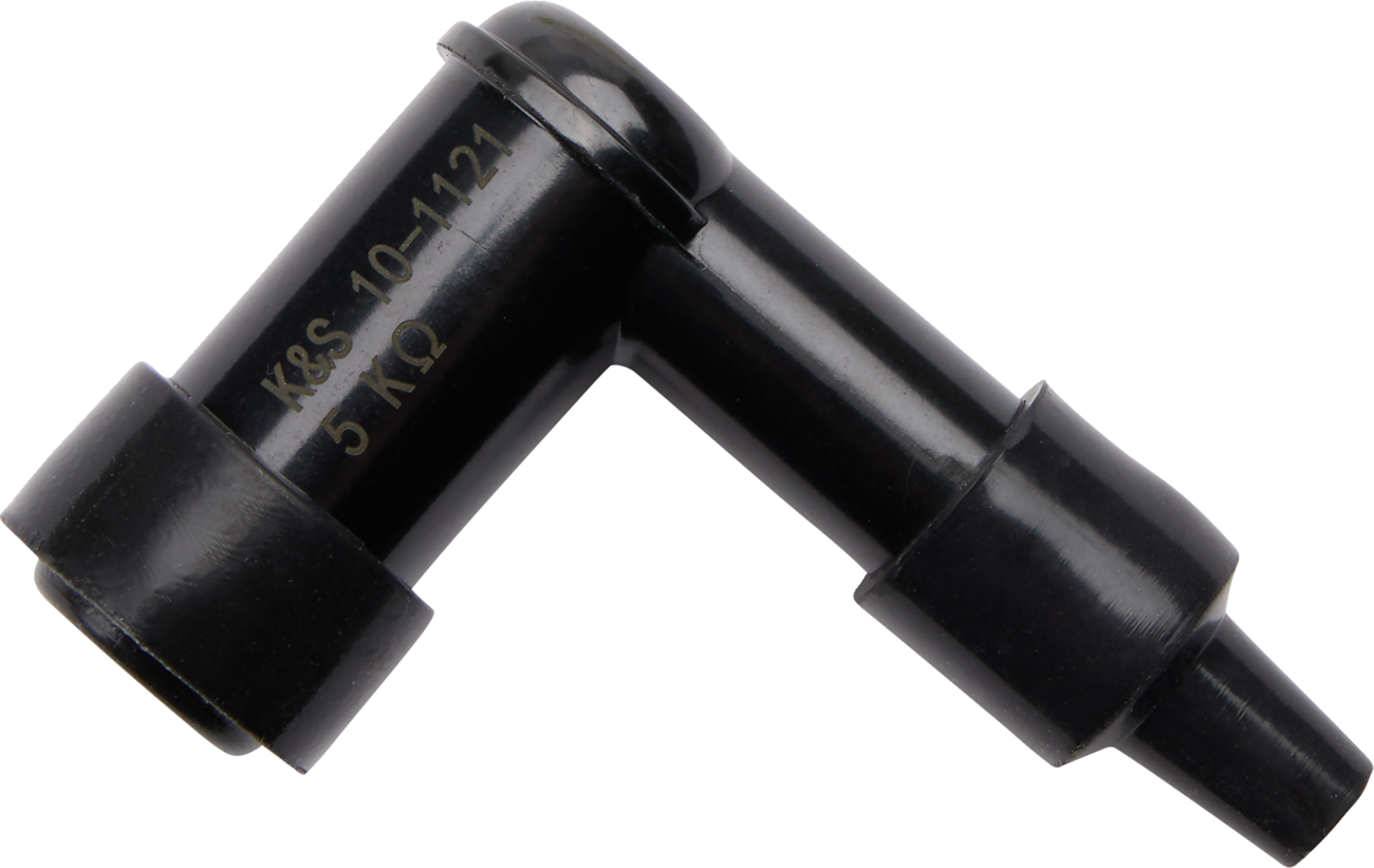 MOOSE OFFROAD Spark Plug Resistor Cover - 90° Elbow Type