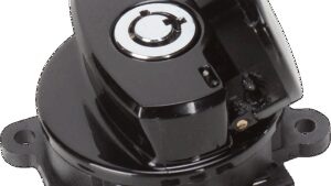 DRAG SPECIALTIES Side Hinge Ignition Switch - Gloss Black