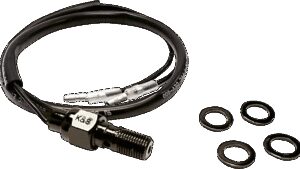 K&S TECHNOLOGIES Hydraulic Brake Light Switch - 1 mm - Black