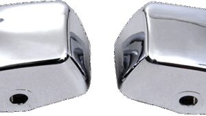 DRAG SPECIALTIES Turn Signal Switch Extension Caps - Chrome