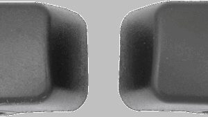 DRAG SPECIALTIES Turn Signal Switch Extension Caps - Black