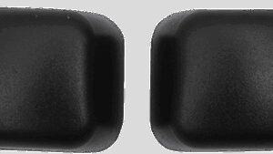 DRAG SPECIALTIES Turn Signal Switch Extension Caps - Black