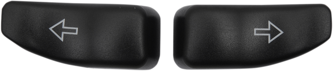 DRAG SPECIALTIES Turn Signal Switch Extension Caps - Black