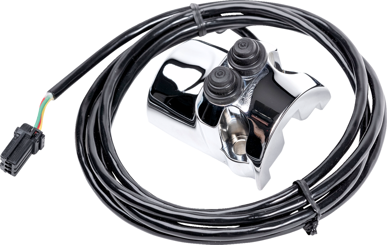 LEGEND SUSPENSION Chrome Legend Handlebar Mounted Control Assembly - Road Glide