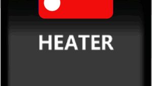 MOOSE OFFROAD Rocker Switch - Heater - Red