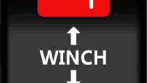 MOOSE OFFROAD Rocker Switch -Winch - Red