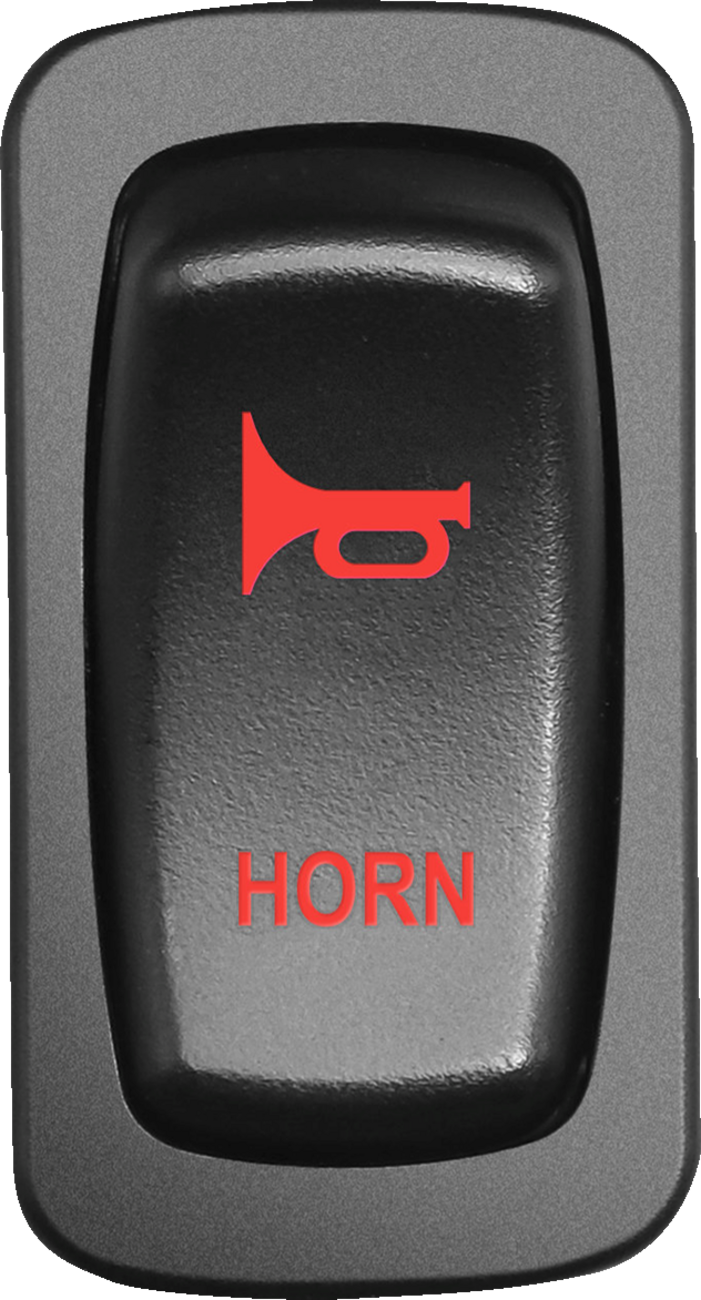 MOOSE OFFROAD Switch - Horn - Red