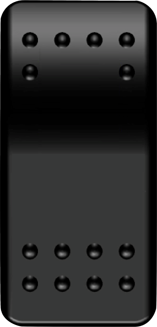 MOOSE OFFROAD Rocker Switch - Intercom - Red - Image 2