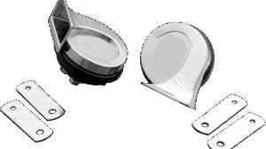 RIVCO PRODUCTS Electric Horn Kit - Chrome