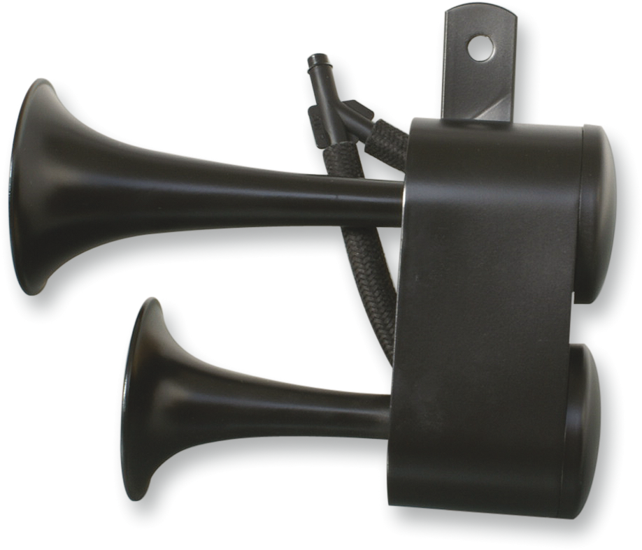 RIVCO PRODUCTS Dual - Air Horns - Black