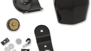 DRAG SPECIALTIES Horn Kit - Black