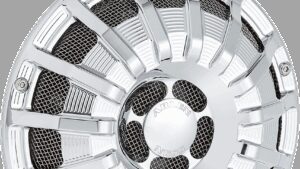 ARLEN NESS Custom Horn - 15 Spoke - Chrome - Big Twin