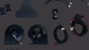 CUSTOM DYNAMICS Electromagnetic Horn w/ Switch - 109 db