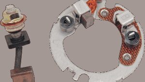 RICK'S MOTORSPORT ELECTRIC Starter Brush Plate - Repair Kit