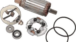 RICK'S MOTORSPORT ELECTRIC Starter Motor - Rebuild Kit - Honda