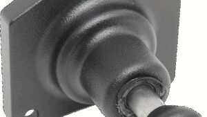 TERRY COMPONENTS Solenoid End Cover - Starter Buttons - Black