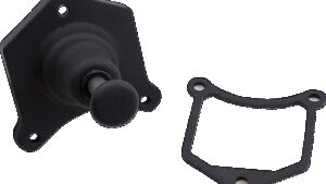 TERRY COMPONENTS Solenoid End Cover - Starter Buttons - Black