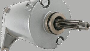 PARTS UNLIMITED Starter Motor - Victory - Silver