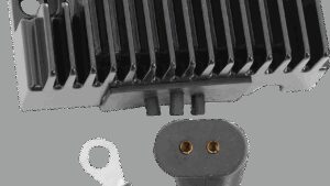 DRAG SPECIALTIES Regulator - Big Twin '76-'80 - Black