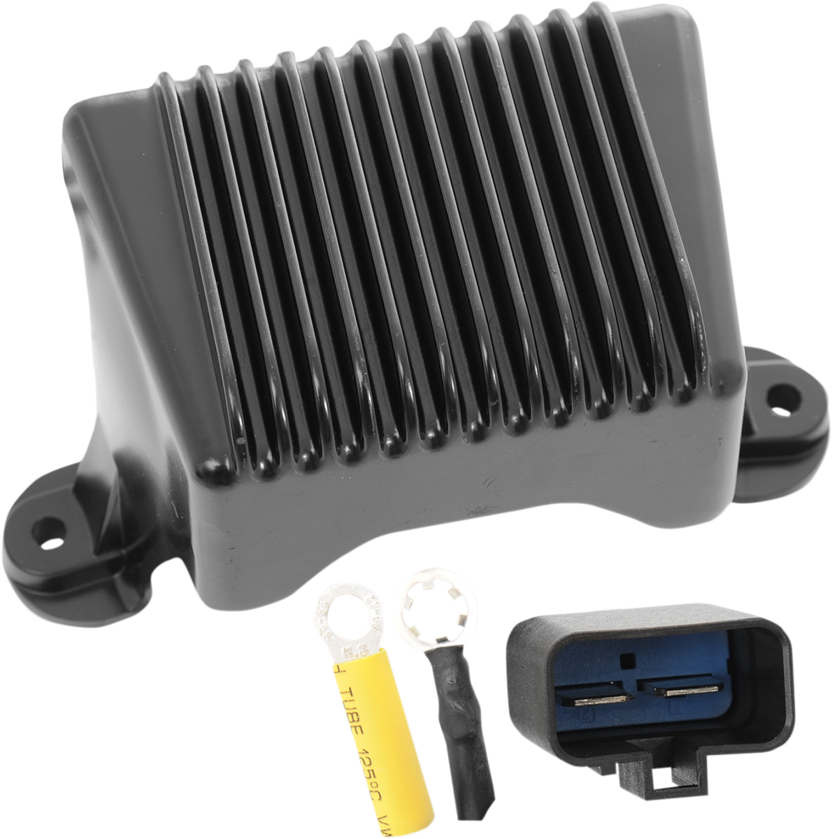 DRAG SPECIALTIES Regulator - Black - '99-'01 FL