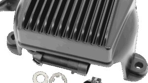 DRAG SPECIALTIES Regulator - Black - '02-'03 FL