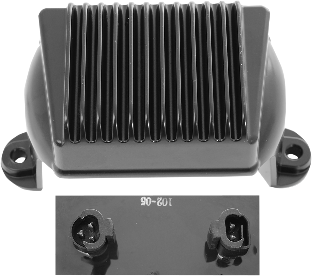 DRAG SPECIALTIES Regulator - Black - '06-'08 FL