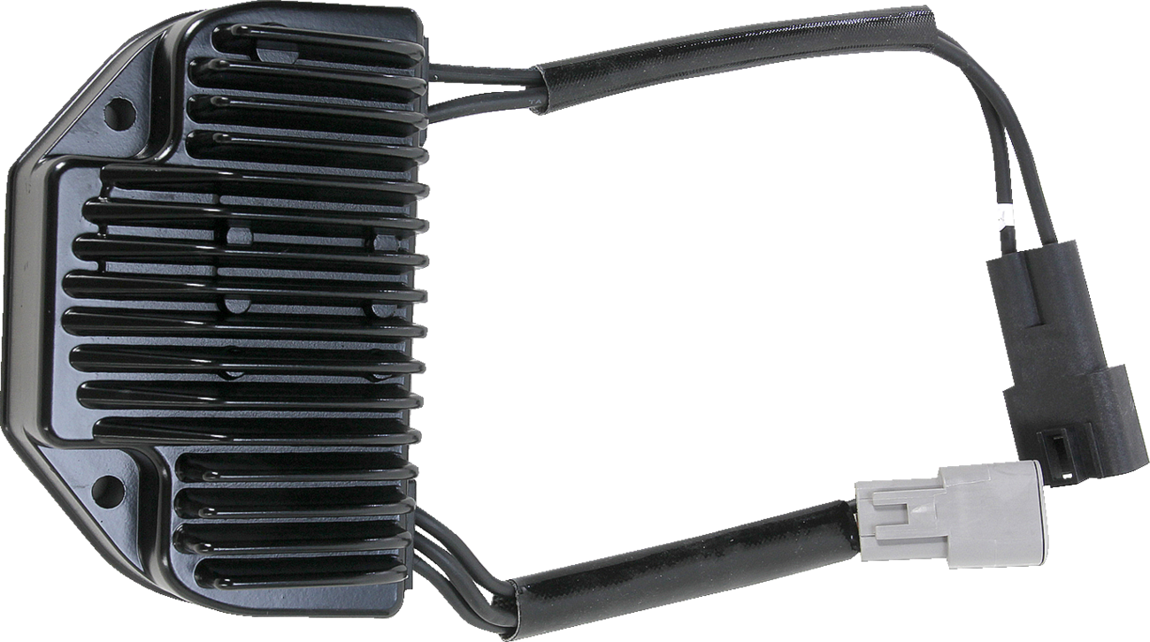 DRAG SPECIALTIES Regulator - Black - '04-'05 FXD