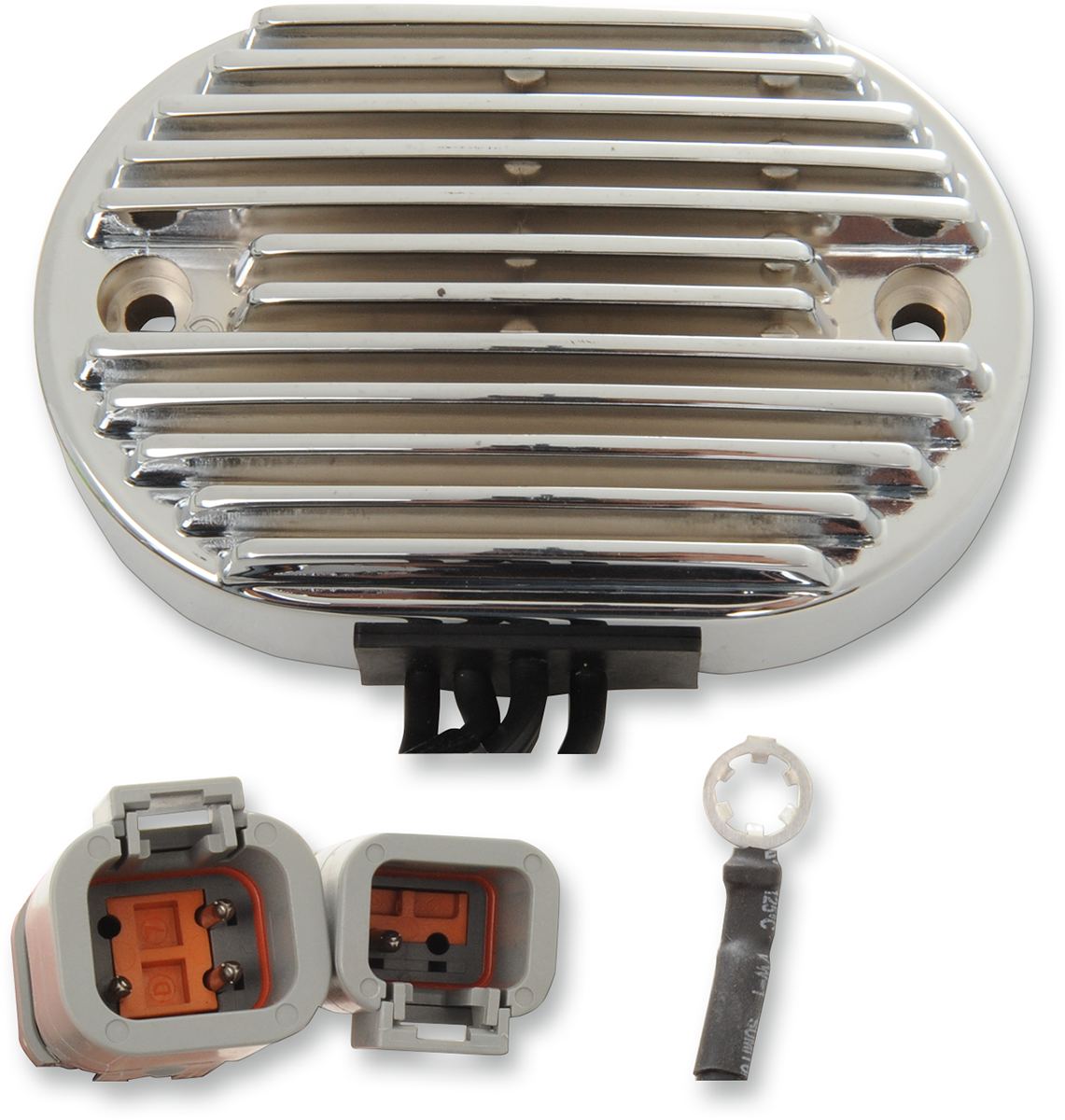 DRAG SPECIALTIES Regulator - Chrome - '07 FX/FLST