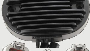 DRAG SPECIALTIES Regulator - Black - '07 FX/FLST