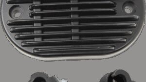 DRAG SPECIALTIES Regulator - Black - '08-'10 FX/FLST