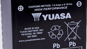 YUASA AGM Battery - YTX20CH-BS .82 L