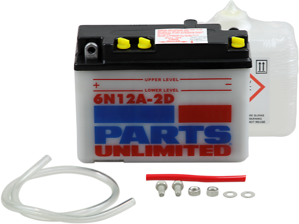 PARTS UNLIMITED Battery - 6N12A-2D