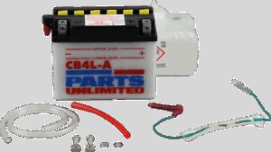 PARTS UNLIMITED Battery - YB4L-A