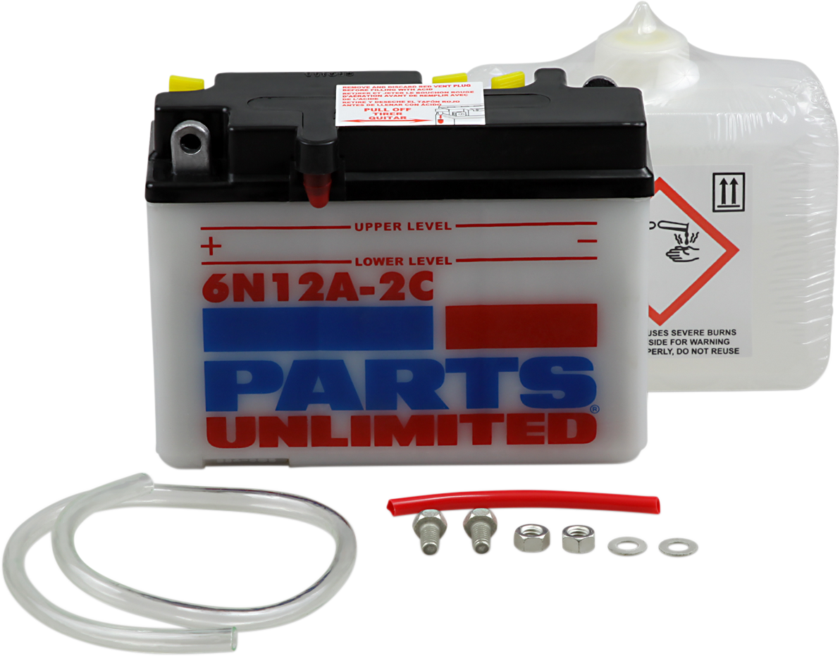 PARTS UNLIMITED Battery - 6N12A-2C (B54-6)