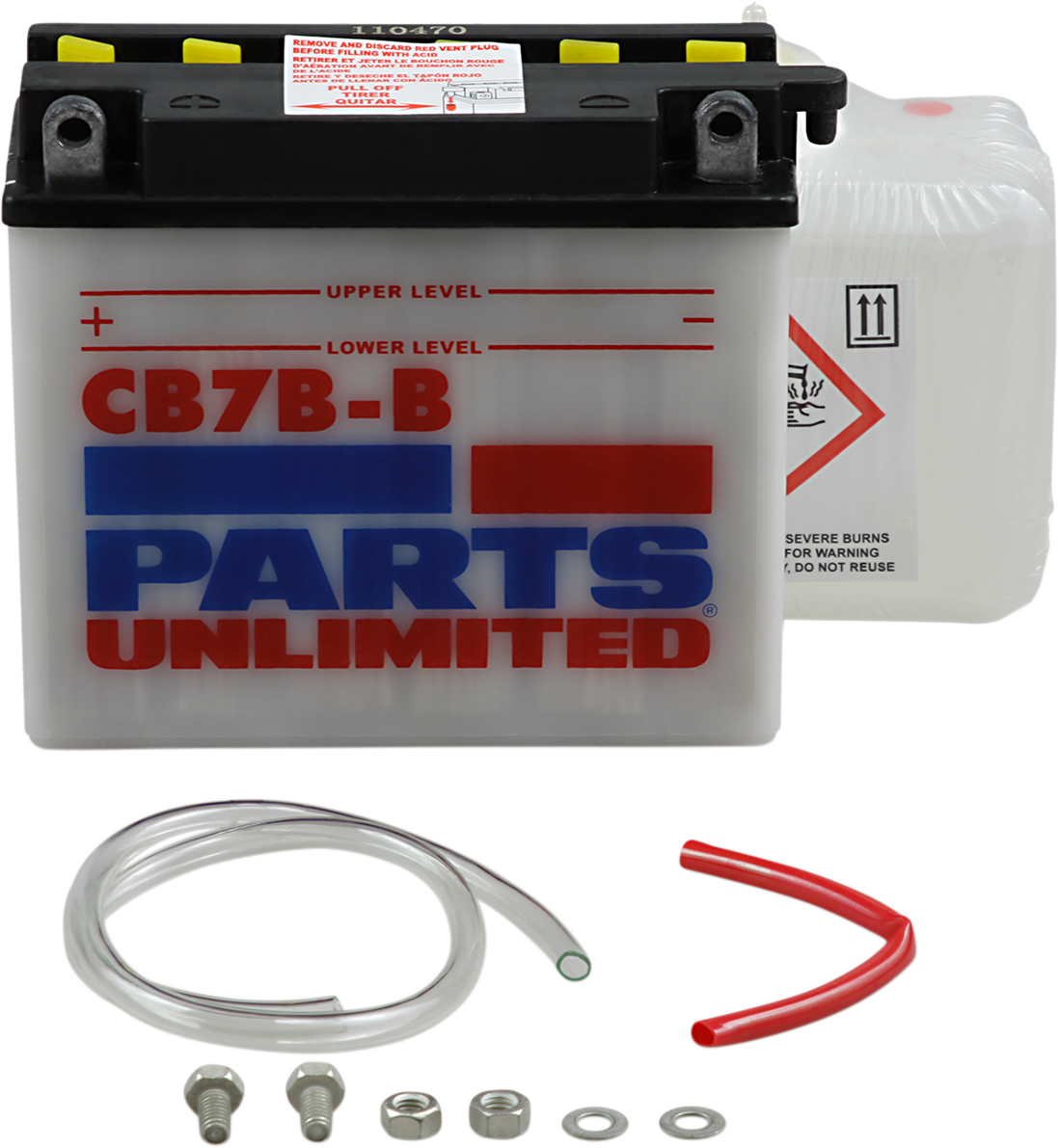 PARTS UNLIMITED Battery - YB7B-B