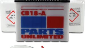 PARTS UNLIMITED Battery - YB18-A