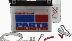 PARTS UNLIMITED Battery - SY50N18LAT with Sensor