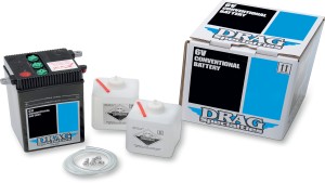 DRAG SPECIALTIES BATTERY DRAG SPEC H-2