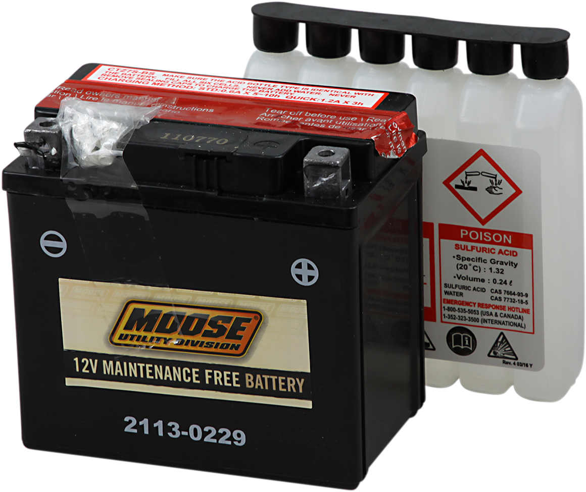 PARTS UNLIMITED Battery - 6N2A-2C-3 - Image 2