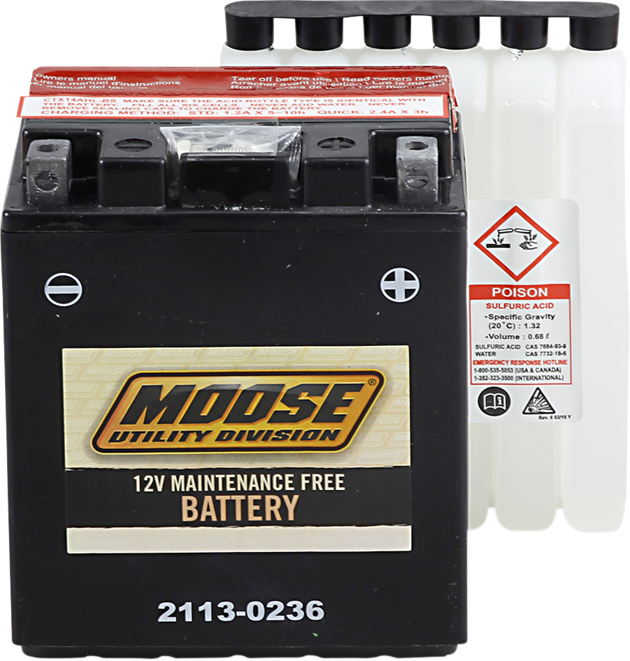 PARTS UNLIMITED Battery - 12N7D-3B - Image 2
