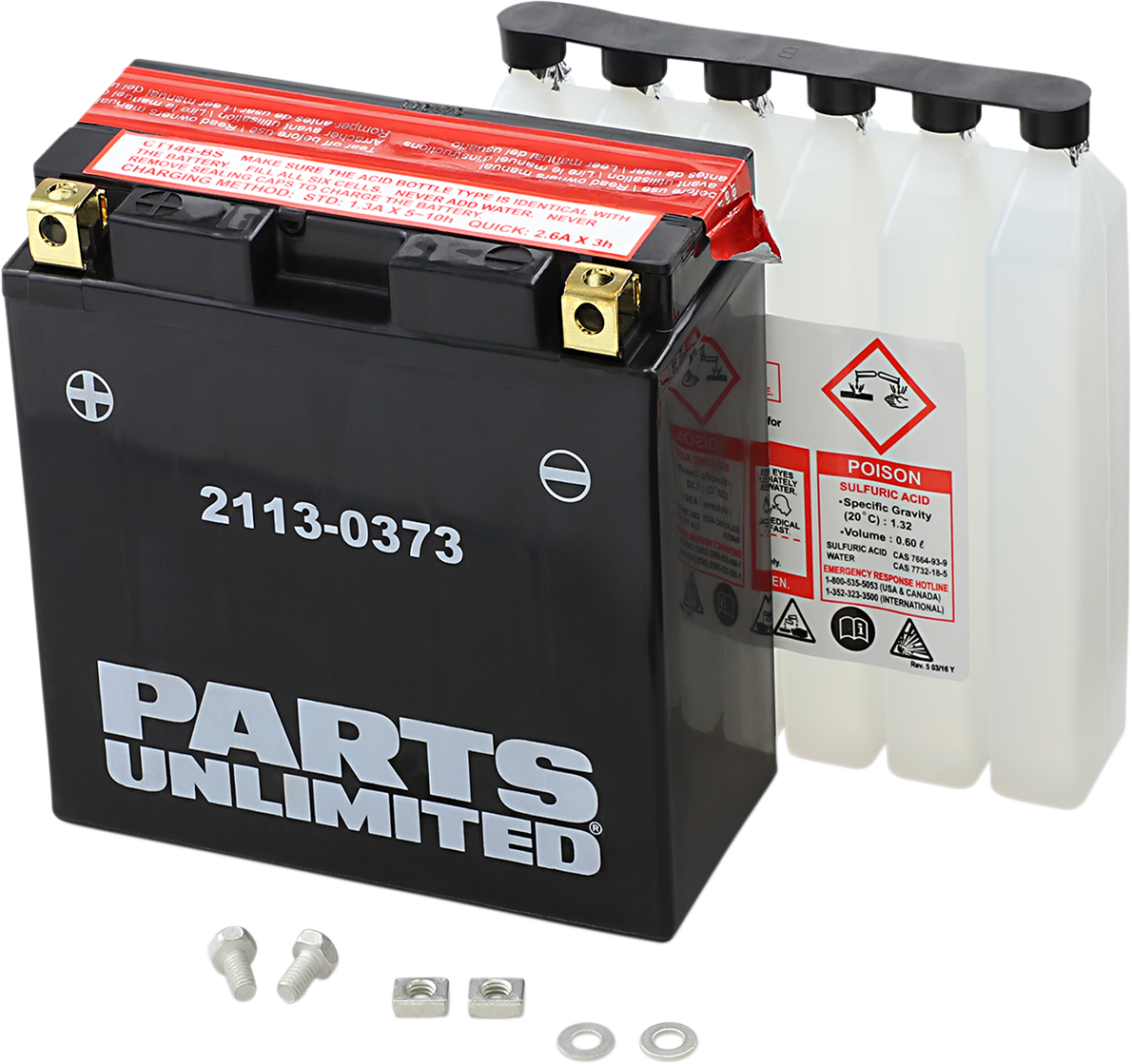 PARTS UNLIMITED AGM Battery - YT14B-BS