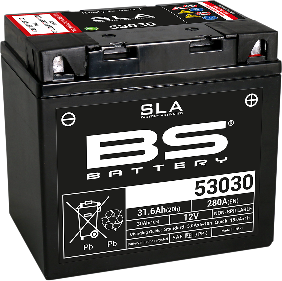 BS BATTERY Battery - BTX24HL-BS (YTX) - Image 2