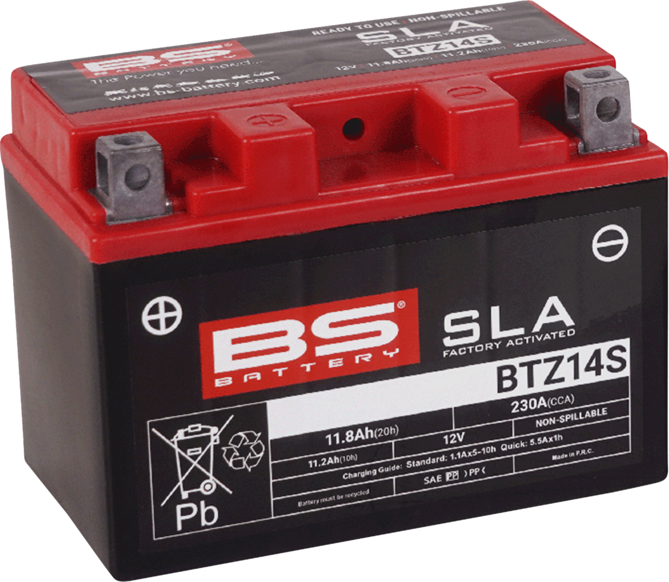 PARTS UNLIMITED Battery - YB9A-A - Image 2